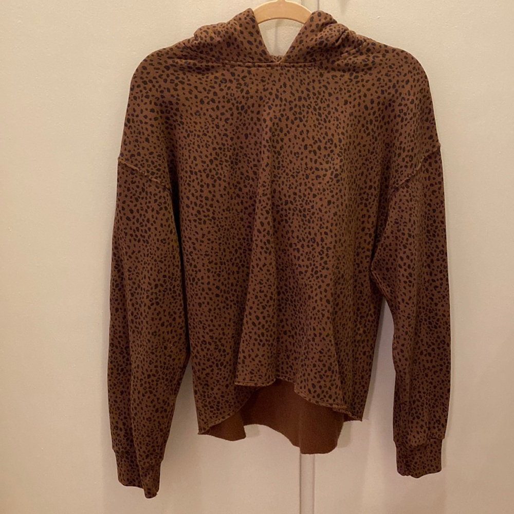 Abercrombie leopard hoodie